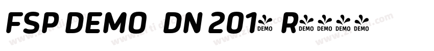 FSP DEMO   DN 2014 R字体转换
